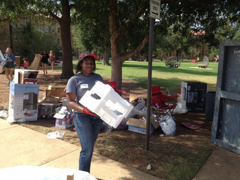 Fall 2012 Move In Recycling